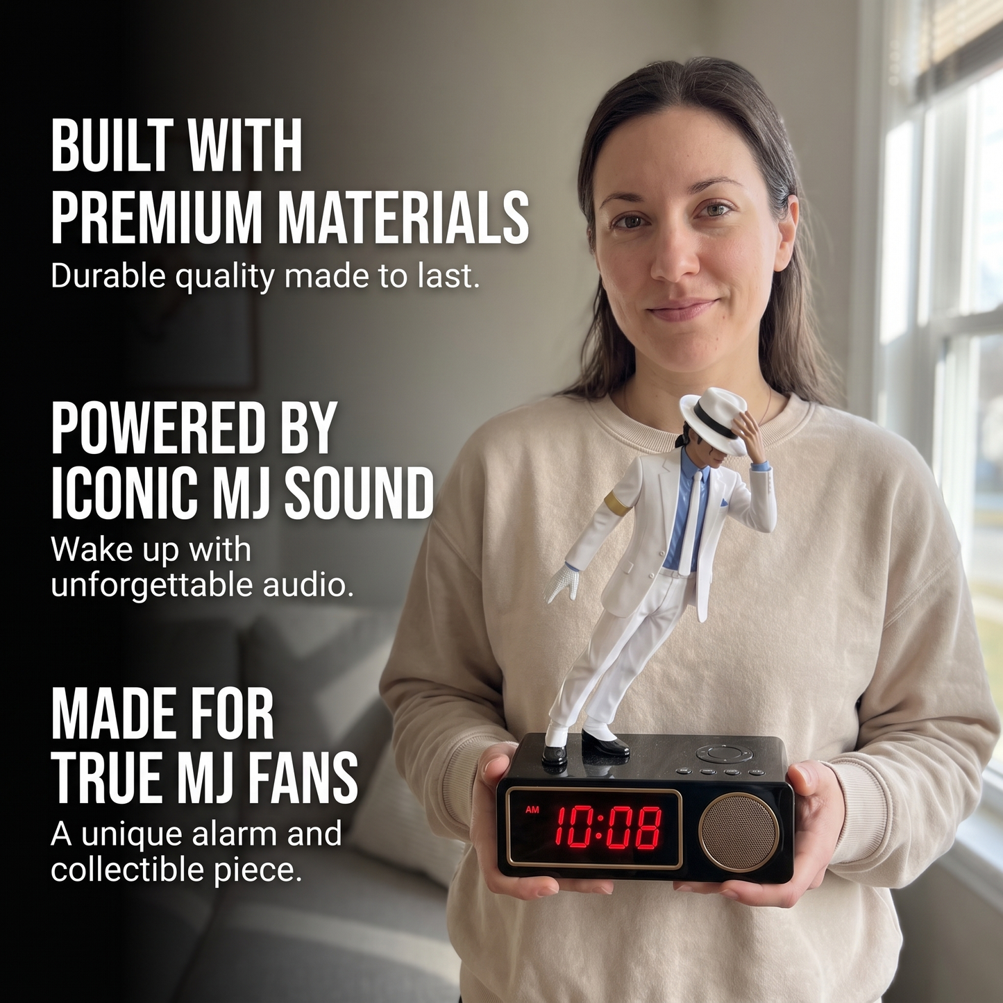 Michael Jackson Digital Alarm Clock